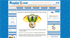 Desktop Screenshot of entrenadordefutbolonline.com